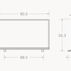 TOSHIBA 液晶テレビ　REGZA 24型(リモコン付き)
