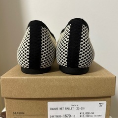 ルタロン スクエアネットバレエシューズ 23㎝