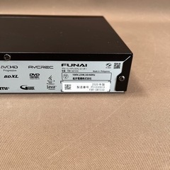 FUNAI フナイ ブルーレイレコーダー 1TB 2番組同時録画 HDD 2チューナー搭載 2020年製 FBR-SW1030 動作品 