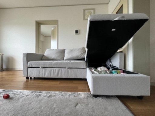 ニトリ ソファ 最終値下げ 最終値下げ】ニトリN-Shield L字型ソファ