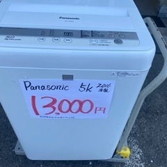家電 生活家電 洗濯機2016年製　Panasonic