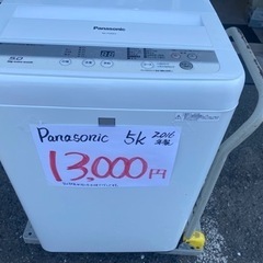 家電 生活家電 洗濯機2016年製 Panasonic