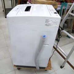 高年式 洗濯機 5.0kg 2023年製 アイリスオーヤマ IAW-T504 ホワイト 全自動 単身 1人暮らし 5kg 苫小牧西店 