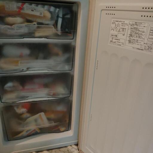 82L冷凍庫日立RF-U8TF型 - 冷蔵庫 