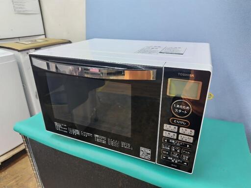 J096★多少使用感★TOSHIBA★オーブンレンジ★ER-S18(W)★2021年製