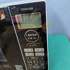 J096★多少使用感★TOSHIBA★オーブンレンジ★ER-S18(W)★2021年製