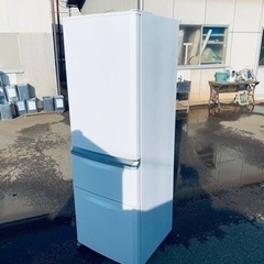 ♦️三菱ノンフロン冷凍冷蔵庫【2015年製】MR-C37Y-W