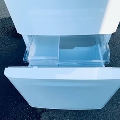 ♦️三菱ノンフロン冷凍冷蔵庫【2015年製】MR-C37Y-W