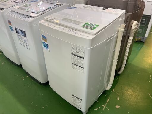【愛品館八千代店】保証充実TOSHIBA2018年製8.0㎏全自動洗濯機AW-8D6