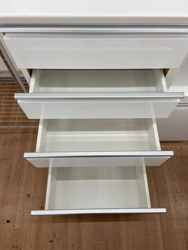 キッチンボード　レジューム ニトリ　食器棚　レンジボード ニトリ キッチンボード レンジボード レジューム 幅150cm 高さ200cm