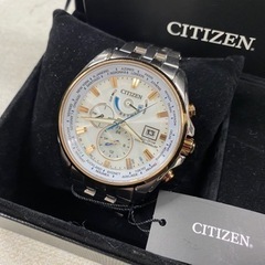 ⌚【腕時計】シチズン エコドライブ電波時計 ワールドタイム 