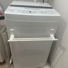 【美品】AQUA　洗濯機　一人暮らし用　4.5Kg