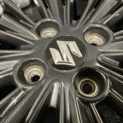 SUZUKI スズキ スペーシアカスタム 純正ホイール 15インチ 4本 4.5J4HPCD100+45 ハスラー等にも　(MHD142) クレジットカード QRコード決済可能
