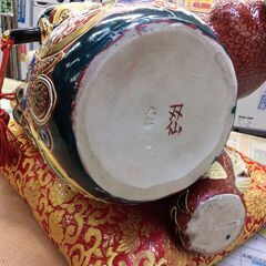 九谷焼｜10号 剣獅子 置物 