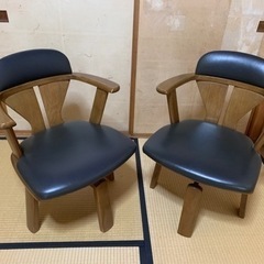 【取引き中】コイズミ　koizumi 椅子　ダイニングチェア　回...