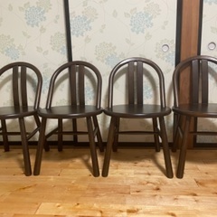 カリモク　Chitano 椅子4脚セット