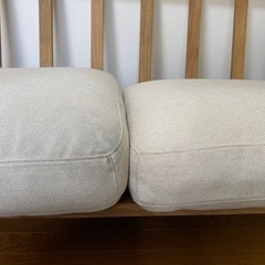 北欧インテリア　2.5人掛けソファー　　