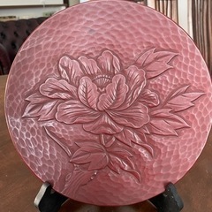 鎌倉彫り飾り皿