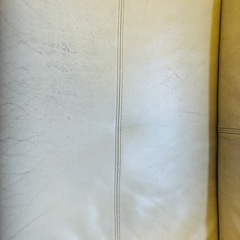 有名な浜本工芸　本革　ソファー　3人　ハイバック