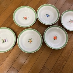 食器　皿６枚　リネアモニカ　日本製