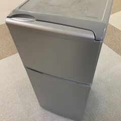 アクア　AQUA　冷蔵庫　109L　2016年製　2ドア　グレー