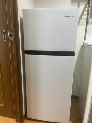 新品未使用！！Hisense 2ドア冷凍冷蔵庫　120L