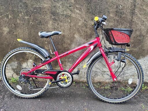B356 子供自転車★ブリヂストン★クロスファイヤー★7段変速★24インチ