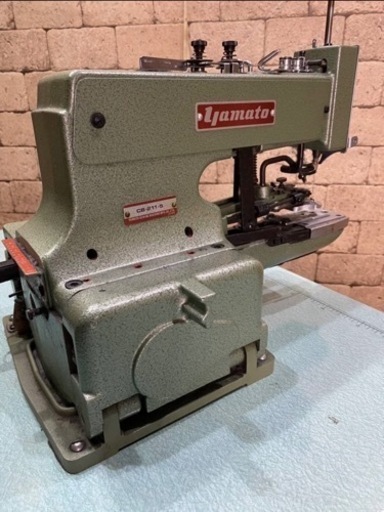 ヤマト 業務用ミシン CB-211-5 ボタンソーイングマシーン 100V 動作  
