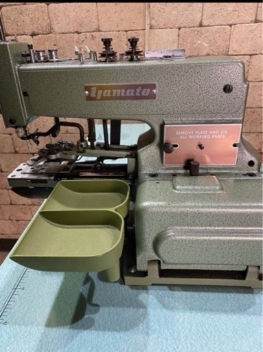 ヤマト 業務用ミシン CB-211-5 ボタンソーイングマシーン 100V 動作  