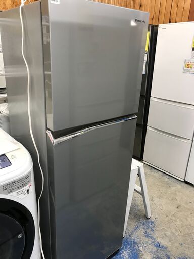 【FU835】★パナソニック  Panasonic   2ドア冷蔵庫  NR-B251T-SS  2021年製  248L  スリムサイズ   スクエアデザイン  コンパクト  シンプル  キッチン家電 クリーニング済 堺市 深井【ジャングルジャングル深井店】