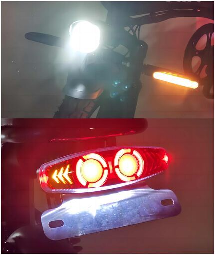 ①【14インチ】高速モデルZ400高品質バッテリー15AH 折り畳み 電動