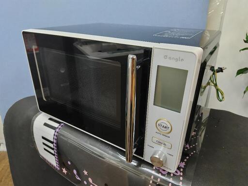 J327★Hzフリー★eangle★フラット電子レンジ★ANG-MO-A5★2018年製