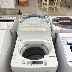 安心の6ヶ月保証付き！SHARP全自動洗濯機4.5kg2018年製【トレファク堺福田店】