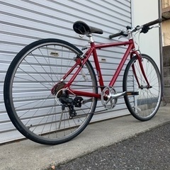 ☆前後タイヤ中古品☆   700C  7Sクロスバイク　防犯登録料込価格︎‼︎