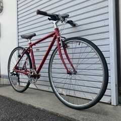 ☆前後タイヤ中古品☆   700C  7Sクロスバイク　防犯登録料込価格︎‼︎