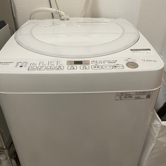 洗濯機　SHARP ES-KS70W
