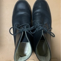 MENS合革ブーツ/ブラック・size27