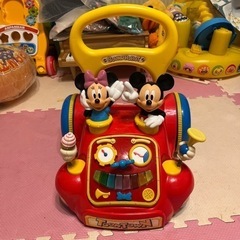 ミッキーマウス　手押し車　ディズニー