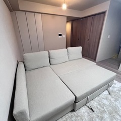 【美品】IKEA フリーヘーテンFRIHETEN　ソファベッド