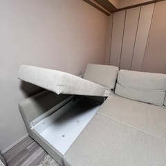 【美品】IKEA フリーヘーテンFRIHETEN　ソファベッド