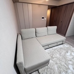 【美品】IKEA フリーヘーテンFRIHETEN　ソファベッド