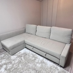 【美品】IKEA フリーヘーテンFRIHETEN　ソファベッド