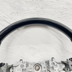 ハリアー純正ハンドル　コンビステアリング　ウッド　レザー