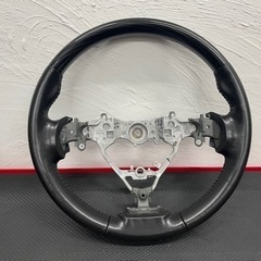 ハリアー純正ハンドル　コンビステアリング　ウッド　レザー
