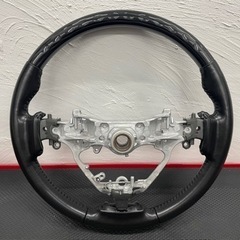 ハリアー純正ハンドル　コンビステアリング　ウッド　レザー