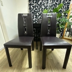 ベストオファー✅イケア伸長式テーブル／4点チェアーセット🪑