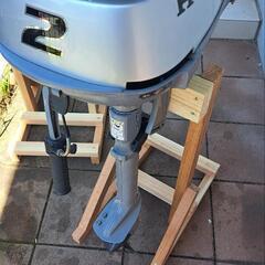 フルメンテナンス済み ホンダ2馬力船外機 簡易スタンド付き - その他 