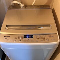 【ネット決済】洗濯機　ハイセンス　HW-DG75A　インバータ式...