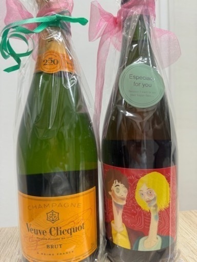 ヴーヴシャンパンとワイン