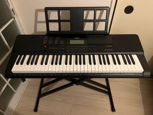 カシオCT-X700 61鍵　ピアノ、キーボード